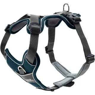 Hunter Divo Halsband Dunkelblau/Grau L