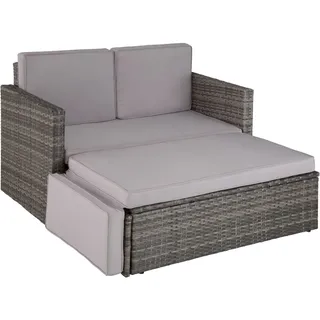 Tectake Korfu Loungeset grau