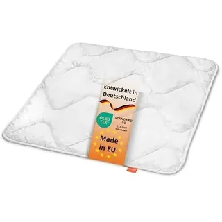 sleepling Baby Sommer Bettdecke 80x80 cm, dünne Sommerdecke für Kinder | Decke 80 x 80 cm, leichte Sommerbettdecke, Babydecke, Kleinkind Kinderdecke Made in EU, OEKO-TEX, Waschbar 60 Grad