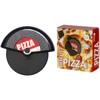 Fisura Vinyl Pizzaschneider 7,5 x 5,5 cm Stahl Schwarz