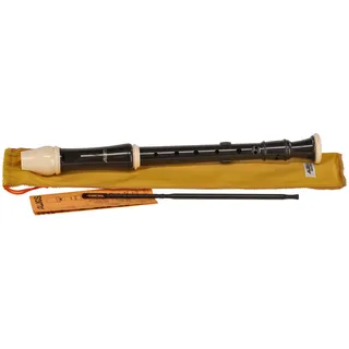 Aulos 205A Descant Recorder, Brown