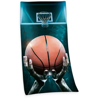 Herding Basketball Badetuch 75 x 150 cm mehrfarbig