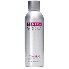 Danzka | Cranraz | Premium - Wodka | 1 x 700ml | Aluminiumflasche | Skandinavisches Design | Copenhagen