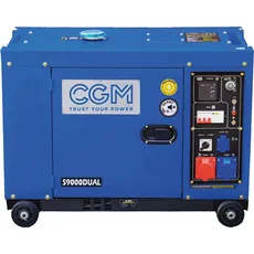 CGM Diesel-Stromerzeuger DUAL 9000 SP Elektrostart 230V/400V