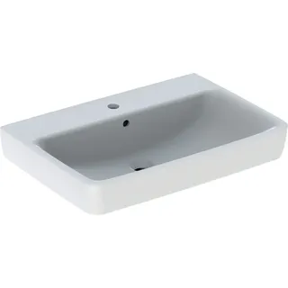 Geberit Renova Plan Waschtisch 70x48cm m. Hl., m. Ül., weiß