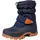 Lurchi Finn Kinderschuhe Jungen Klett Winterstiefel blau 37 EU
