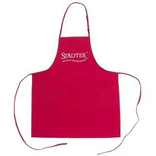 Städter Backschürze Circa 68 x 80 cm Rot