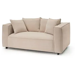 2-Sitzer Sofa Vandel gelb, 69x173x104 cm