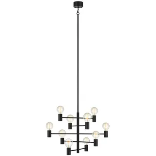 Markslöjd Kronleuchter, Schwarz, - Wohnzimmer - 48.7