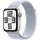 Watch SE GPS+Cellular 44 mm Aluminiumgehäuse silber Sport Loop blau verstellbar