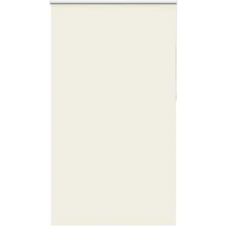 vidaXL Verdunkelungsrollo Cremeweiß 135x230cm Stoffbreite 131,6cm, Rollo, Klemmfix, Thermorollo, Verdunklungsrollo, Klemmrollo, Fensterrollo