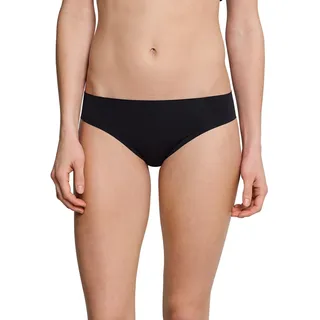 Schiesser Damen Slip Hipster,, per pack Schwarz (Schwarz 000), 42 (Herstellergröße: 042)