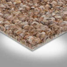 Bodenmeister Teppichboden »Schlingenteppich Alaska«, rechteckig, Wohnzimmer, Kinderzimmer, Schlafzimmer, Breite 200/300/400/500 cm, braun