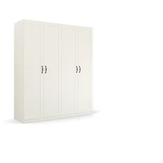 Rauch Drehtürenschrank Cottage by Quadra Spin 181 x 210 x 54 cm Weiß