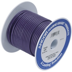 Ancor Other TINNED Copper Wire 16AWG (1MM2) Purple 250FT DAN-837, Multicolor, One Size