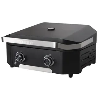 cozze Plancha 2-B 600 Gas 50?mbar/DE+AU mit Regler & Schlauch