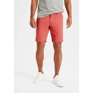 Chinoshorts H.I.S "regular-fit", Herren, Gr. 33, N-Gr, orange (koralle), Web, Obermaterial: 98% Baumwolle, 2% Elasthan, unifarben, regular fit kurz, Hosen Chinoshorts, Shorts aus elastischer Baumwoll-Qualität, Topseller