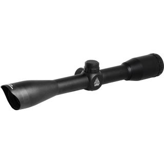 UTG 4X32 1'' Hunter Scope, Mil-dot, Airgun Rings, ADJ@35 Yds