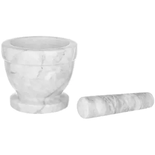 Kaufgut Marmor-Mörser 041206, 13 cm, groß