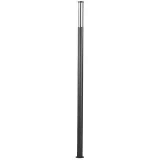 Lucande LED Mastleuchte 2,20 m, Wegeleuchte modern Aussenleuchte Stehlampe moderne Gartenlaterne IP54 Gartenlampe Außenleuchte Wegelampe Hof