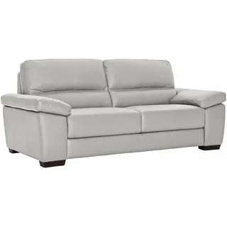 CALIA ITALIA 3-Sitzer »Gaia, hochwertiges Ledersofa mit erstklassigem Sitzkomfort« edles Design, in zwei hochwertigen Lederqualitäten, braun