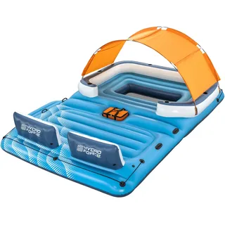 BESTWAY Hydro-Force 6-Personen-Badeinsel Tropical Breeze 389 x 274 cm