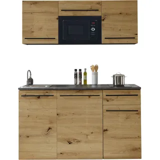 BASIC by Balculina Küchenzeile Jazz 160 cm beige