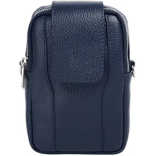 Samantha look Umhängetasche Leder Blue