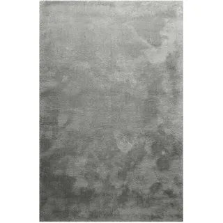Homie Living Pisa Hochflorteppich 130 x 190 cm Grau