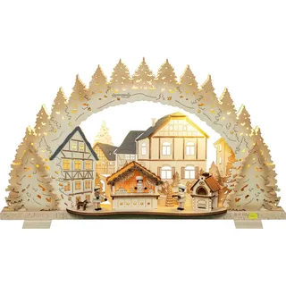 Tietze Erzgebirgsdegn LED Schwibbogen »Weihnachtsbäckerei exklusiv«