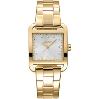 DKNY City Midi Quarz Edelstahl 34 mm DK1L004M0055