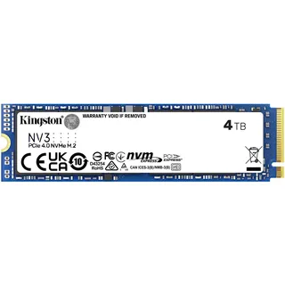 Kingston NV3 NVMe SSD 4 TB M.2 2280 PCIe 4.0