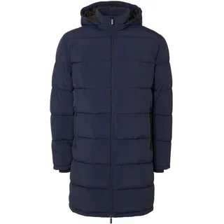 SELETED HOMME Herren SLHCOOPER Puffer Coat NOOS Steppmantel, Blau, XXL