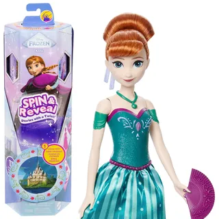 Mattel Disney Die Eiskönigin Spin & Reveal Anna Puppe 319 mm