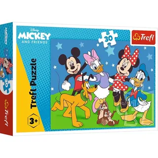 TREFL Puzzle Mickey Mouse a př átelé 30 dílků