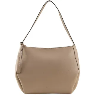 Tom Tailor Damen Berit Beuteltasche, beige, Uni, Gr. ONESIZE