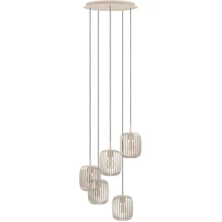 EGLO Romazzina 5-flg. 50 cm rund beige
