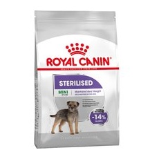 2x8kg CCN Sterilised Mini Royal Canin CARE Nutrition hrană câini