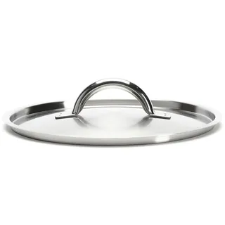 De Buyer - Deckel aus satiniertem Edelstahl - 20 cm - 3509.20, Silber