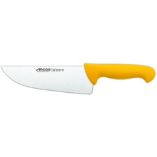 Arcos Serie 2900 - Metzgermesser Steakmesser - Klinge Nitrum Edelstahl 200 mm - HandGriff Polypropylen Farbe Gelb