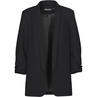 Pieces Damen Pcboss Noos 3/4 Blazer, Black - 2XL