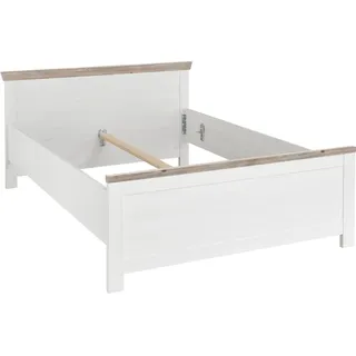 Home Affaire »Florenz Doppelbett Landhausstil Bettgestell (100,140 oder 180/200cm)« aus FSC®-zertifiziertem Holzwerkstoff, in 3 Breiten,