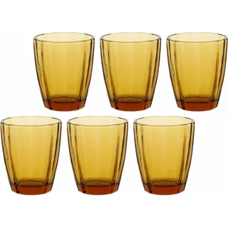Rose&Tulipani 6er-Set Gläser 320 ml bernsteinfarben R116500003Z - Gelb