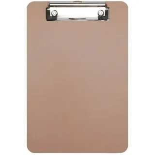 MAUL Klemmbrett A4 MAULbasic | Schreibbrett aus Holz im DIN A4 Hochformat | Clipboard zum Aufhängen | Klemmer zur Aufbewahrung von Papier | für Büro, Küche und Werkstatt | Holz