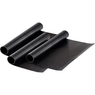Rosenstein & Söhne Grillmatte 3 Stück Glasfaser schwarz