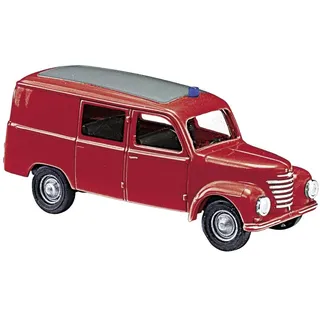 BUSCH 8667 TT Einsatzfahrzeug Modell Framo Halbbus Feuerwehr
