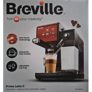 Breville PrimaLatte II VCF109X-01 rot