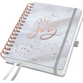 Sigel Buchkalender Jolie 2026 Glittery Joy