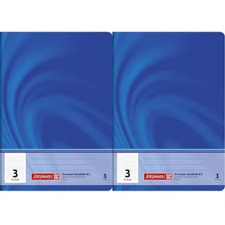 Brunnen Schulheft Vivendi Lineatur 3 16 Blatt (Packung mit 2)