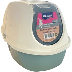Vitakraft 87686 Klassische Katzentoilette mit Deckel farblich sortiert